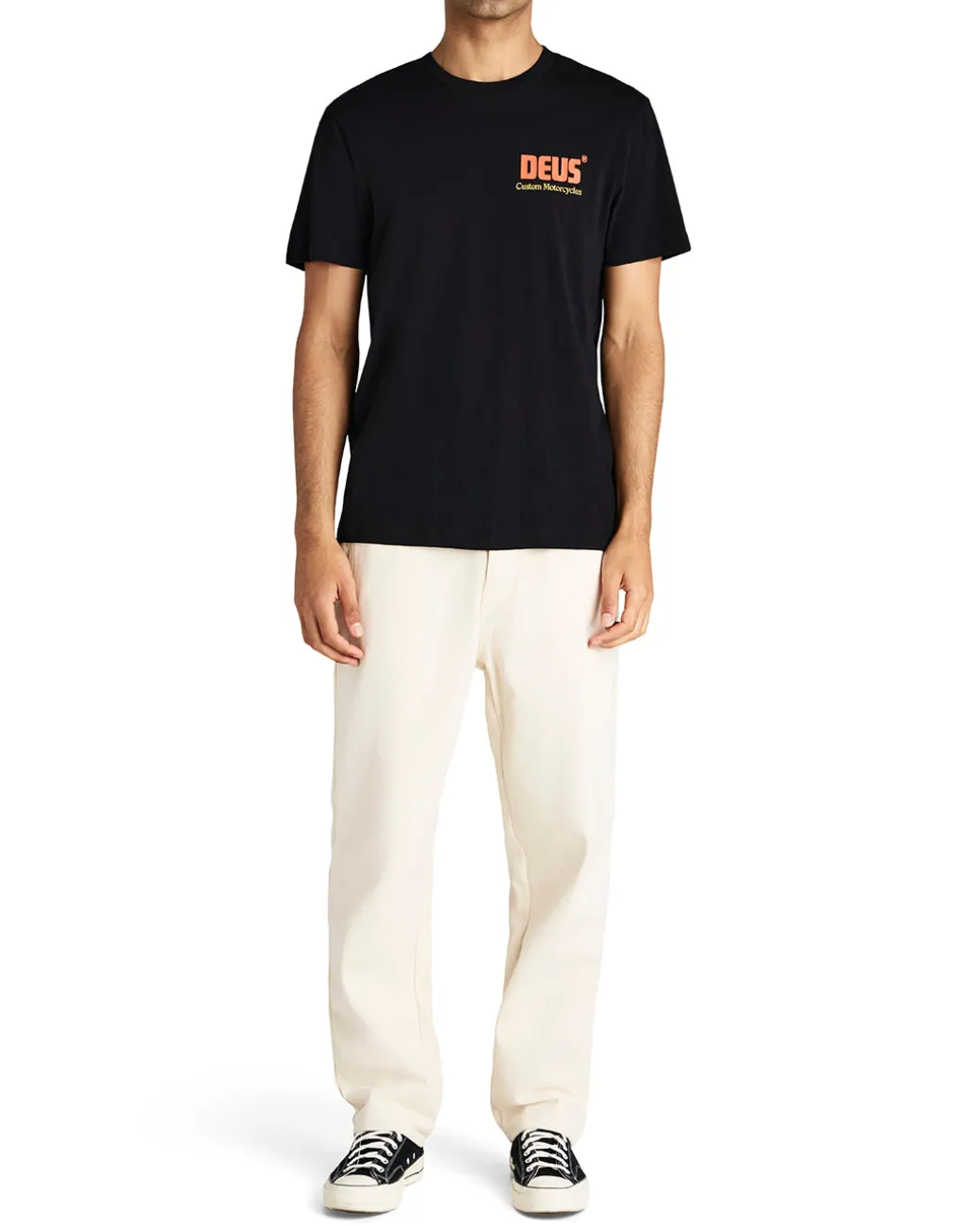 Drop Down Tee - Black