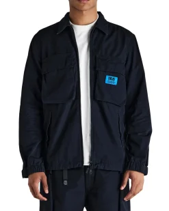 Duck Dive Zip Shirt - Black