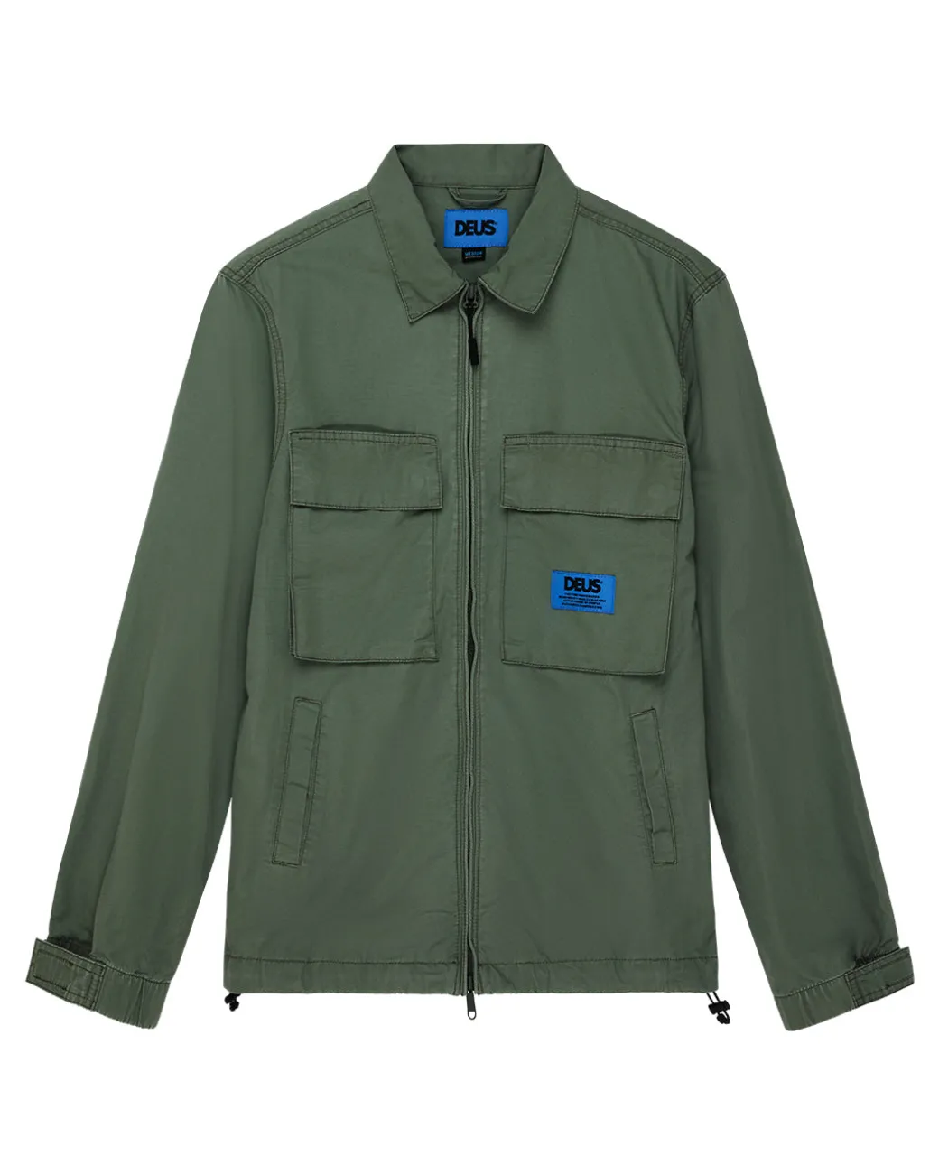 Duck Dive Zip Shirt - Clover