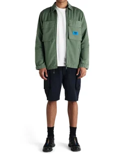 Duck Dive Zip Shirt - Clover