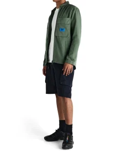 Duck Dive Zip Shirt - Clover
