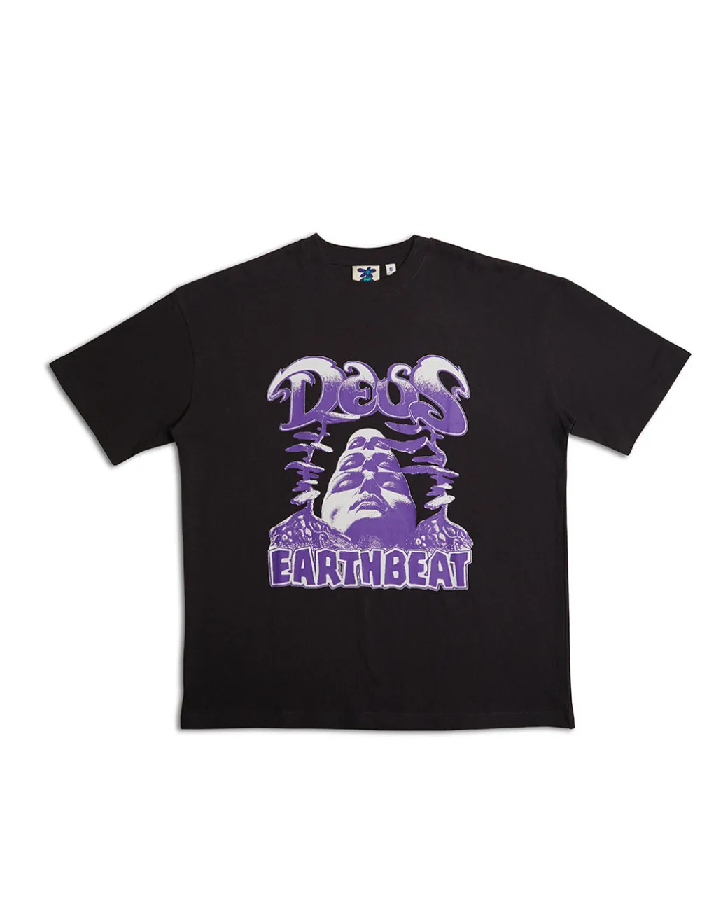 Dxw Earthbeat Tee - Anthracite