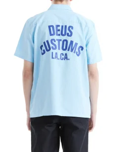 Forecourt Shirt - Sky Blue