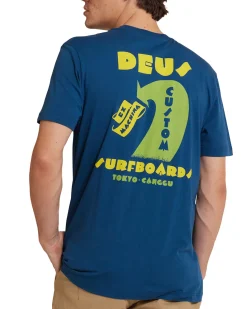 Four Feet Tee - Moroccan Blue