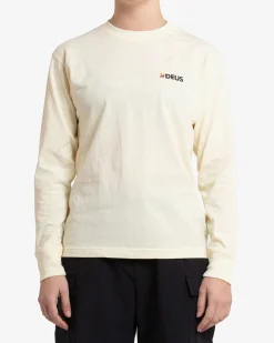 Foxtrot Long Sleeve Tee - Bone White