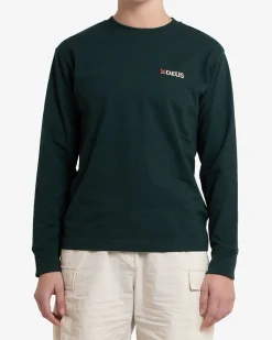 Foxtrot Long Sleeve Tee - Trek Green