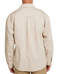 Frizell Twill Shirt - Dirty White