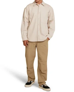 Frizell Twill Shirt - Dirty White