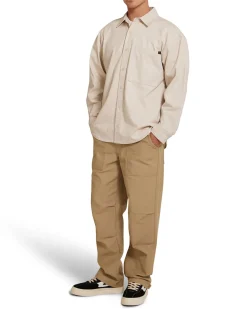 Frizell Twill Shirt - Dirty White