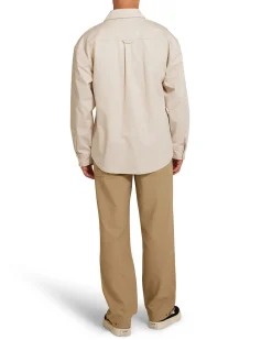 Frizell Twill Shirt - Dirty White