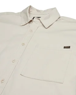 Frizell Twill Shirt - Dirty White