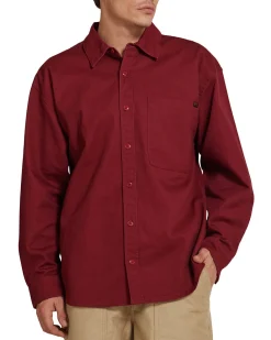 Frizell Twill Shirt - Rhodo
