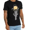 Frontal Matchless Tee - Black