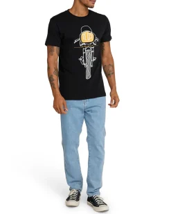 Frontal Matchless Tee - Black