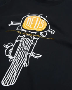 Frontal Matchless Tee - Black