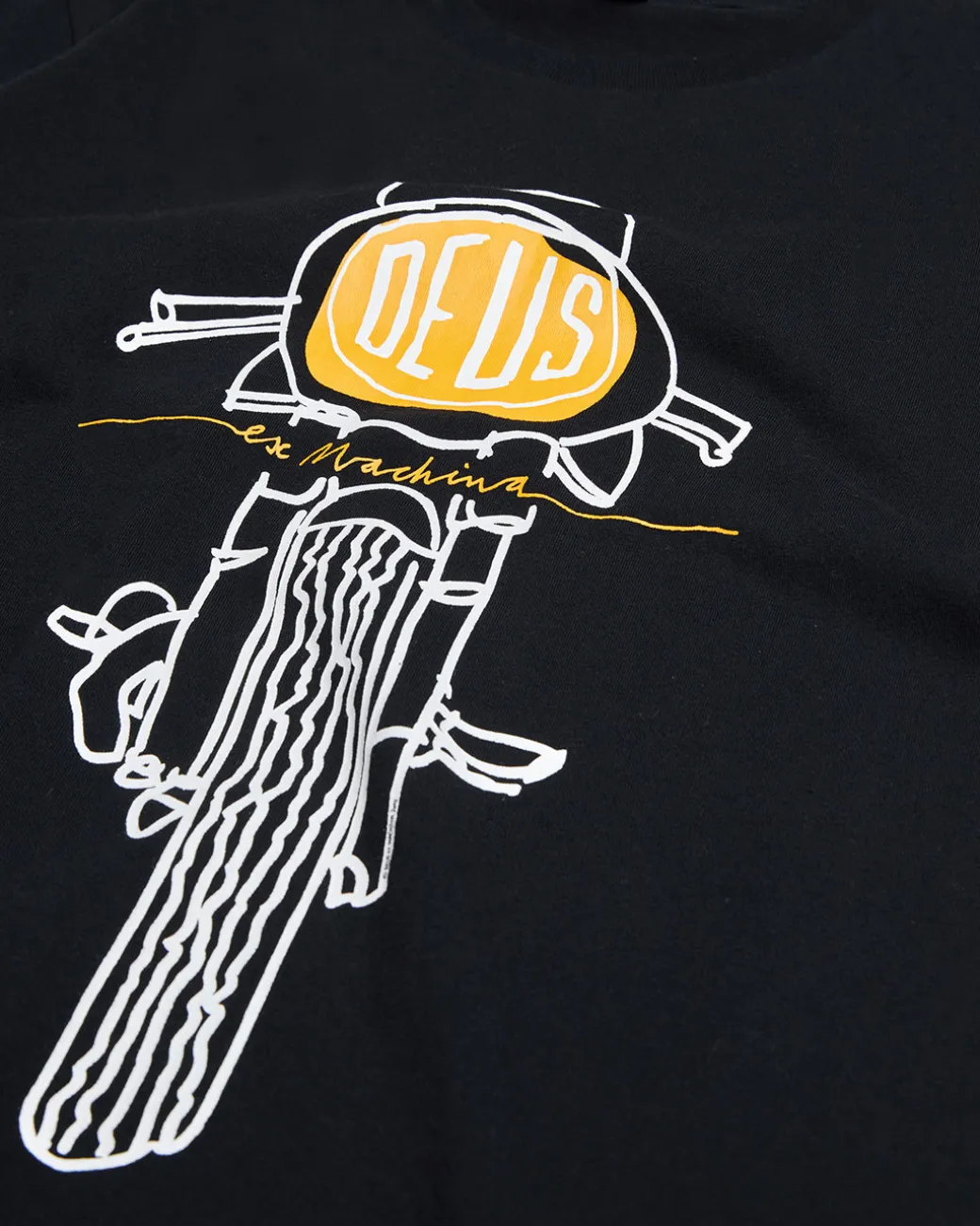 Frontal Matchless Tee - Black