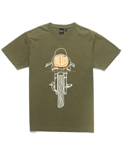 Frontal Matchless Tee - Forest Green