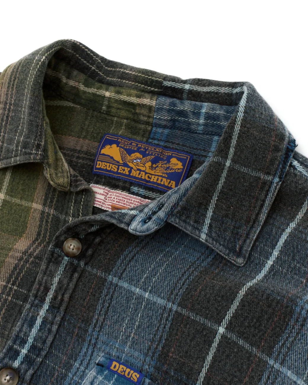 Genesis Embro Flannel - Blue Check