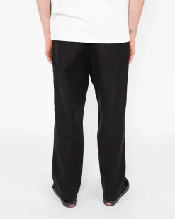 Harris Cropped Fatigue Pant - Black
