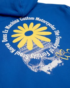 Heads Roll Hoodie - Surf Blue