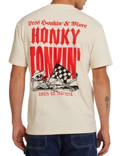 Honky Tonkin Tee - Dirty White