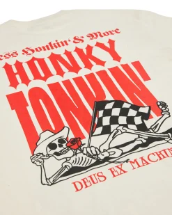Honky Tonkin Tee - Dirty White