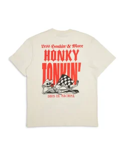 Honky Tonkin Tee - Dirty White