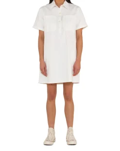 Honour Shirt Dress (Relaxed Fit) - Bleach White
