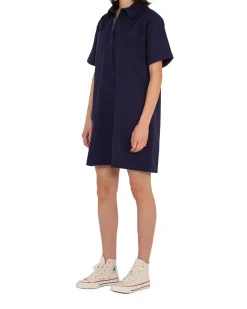 Honour Shirt Dress (Relaxed Fit) - Twilight Blue