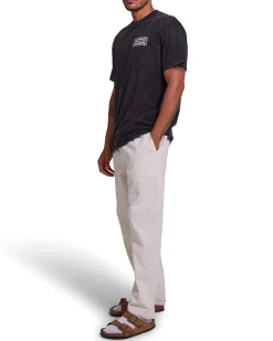 Infinity Cord Beach Pant - Dirty White