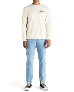 Iota Long Sleeve Tee - Dirty White