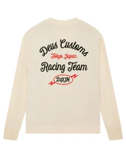 Iota Long Sleeve Tee - Dirty White