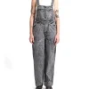 Jewlie Coverall - Black Acid Stonewash