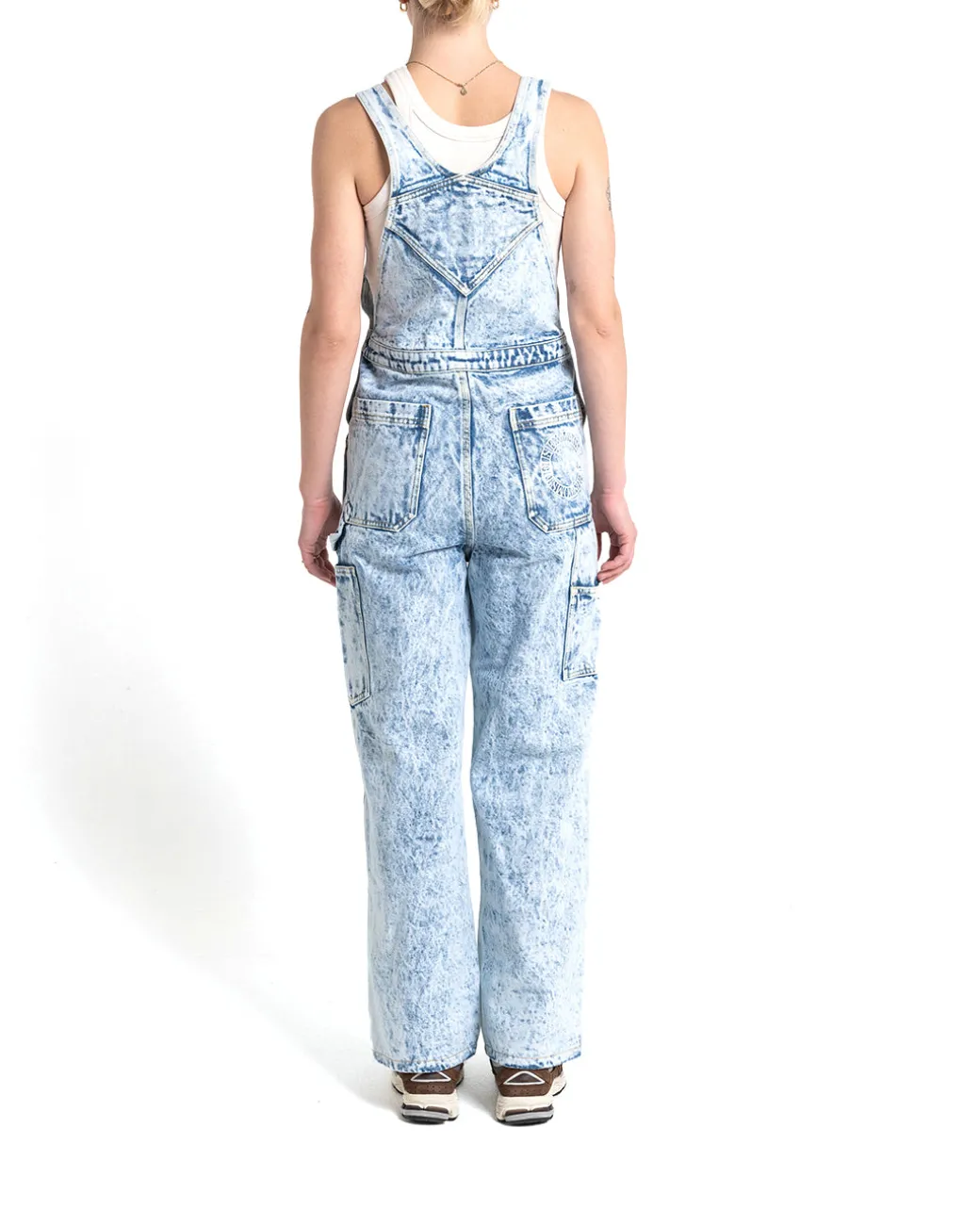 Jewlie Coverall - Indigo Acid Stonewash