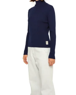 Karma Turtle Neck (Slim Fit) - Navy