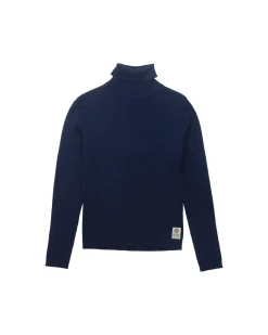 Karma Turtle Neck (Slim Fit) - Navy