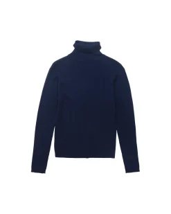 Karma Turtle Neck (Slim Fit) - Navy