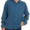 Keon Flannel Shirt - Moroccan Blue