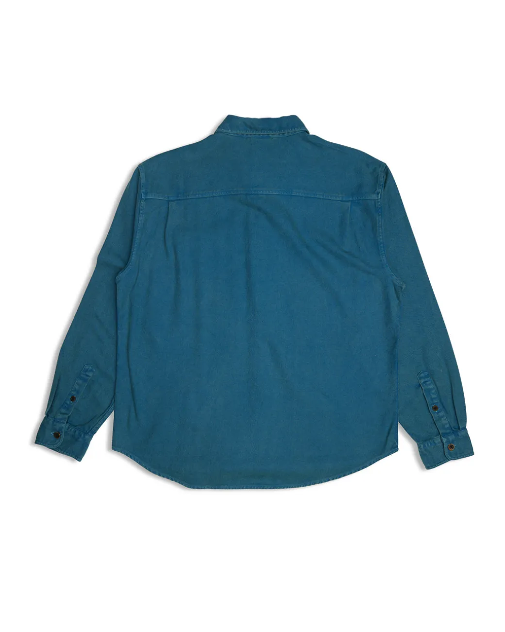 Keon Flannel Shirt - Moroccan Blue