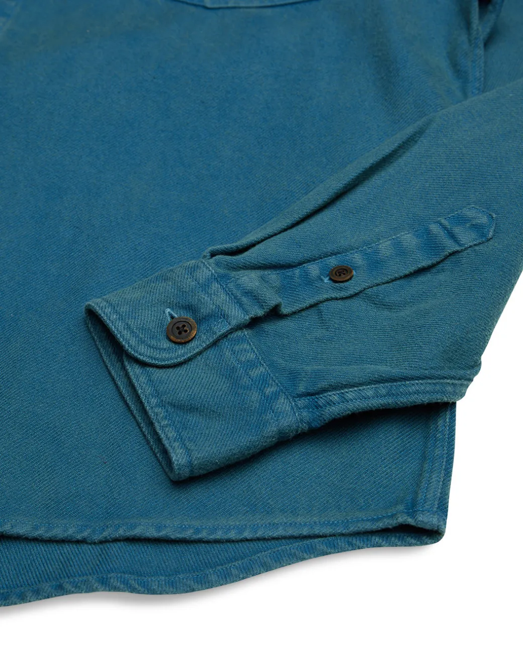 Keon Flannel Shirt - Moroccan Blue