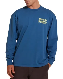 Last Resort Long Sleeve Tee - Moroccan Blue