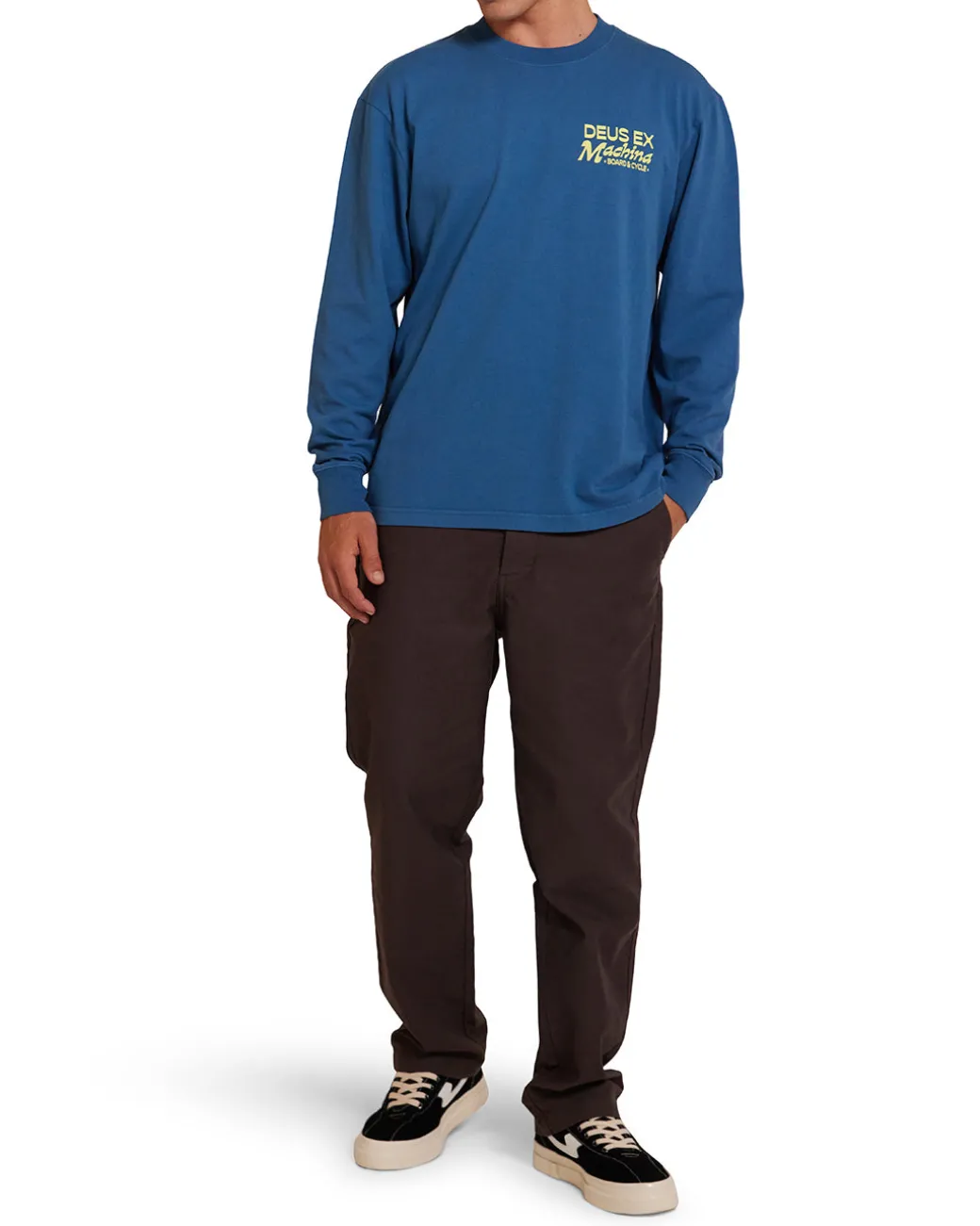 Last Resort Long Sleeve Tee - Moroccan Blue