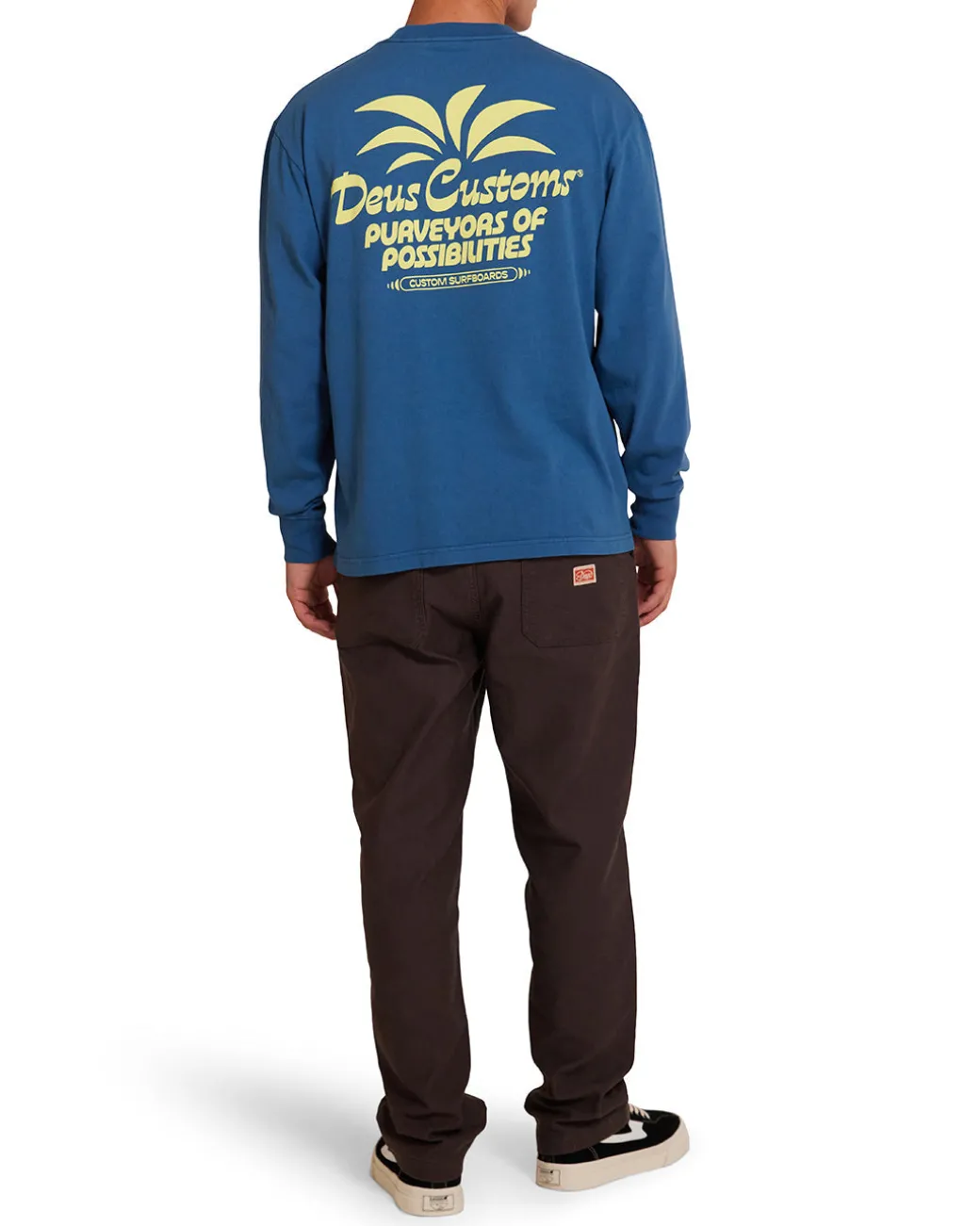 Last Resort Long Sleeve Tee - Moroccan Blue