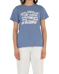 Left Feet Tee (Regular Fit) - Faded Denim