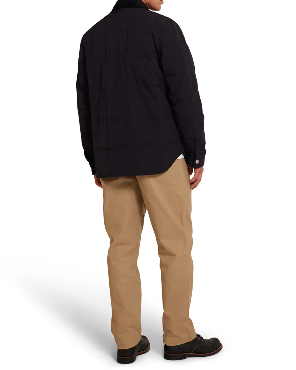 Maxwell Padded Overshirt - Black