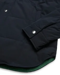 Maxwell Padded Overshirt - Black