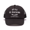 Milano Address Trucker Hat - Black