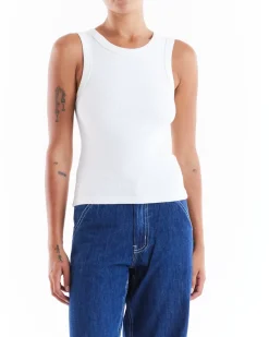 Military Tank - Vintage White