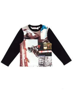 Millenium Long Sleeve Top - Wet Asphalt