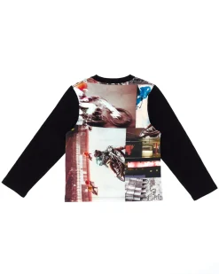 Millenium Long Sleeve Top - Wet Asphalt